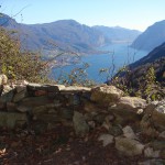 Vista del lago di Como