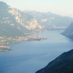 Vista del lago di Como